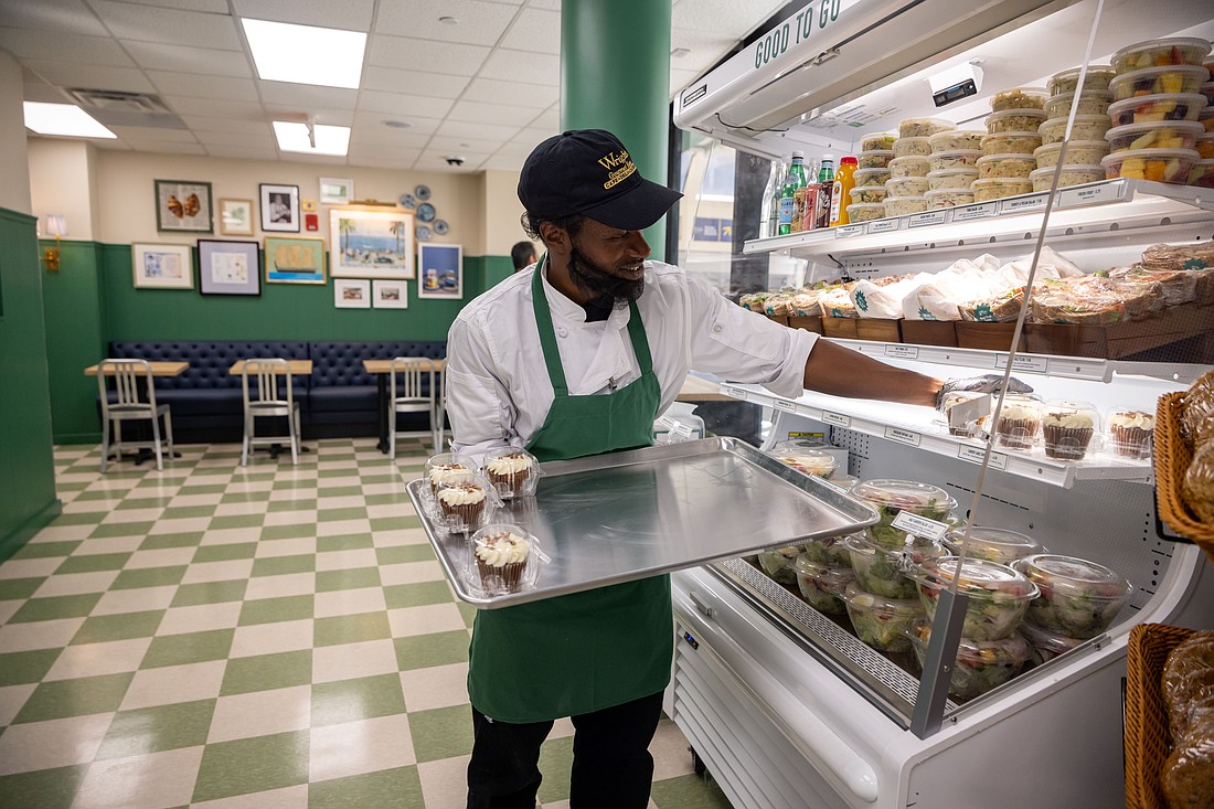 The new Wright's Gourmet House at Tampa General Hospital's Davis Island campus features a “grab and go” section along with an all-day espresso bar.