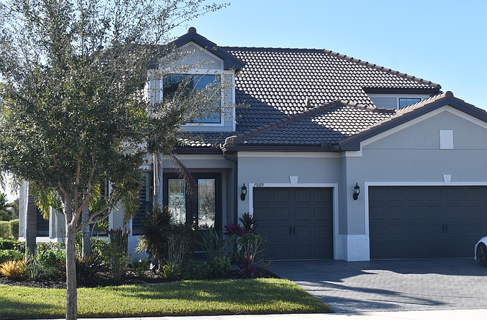 This Shoreview home at 7889 Mainsail Lane sold for $1,525,000. Built in
2022, it has four bedrooms, four baths, a pool and 3,857 square feet of living area.