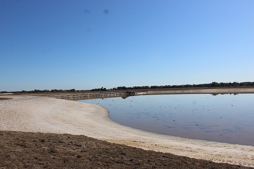 This 15-acre lake, built on 40 acres that SMR donated to Sarasota County for a regional park, will hold the reclaimed water that will be used by the new community for irrigation.