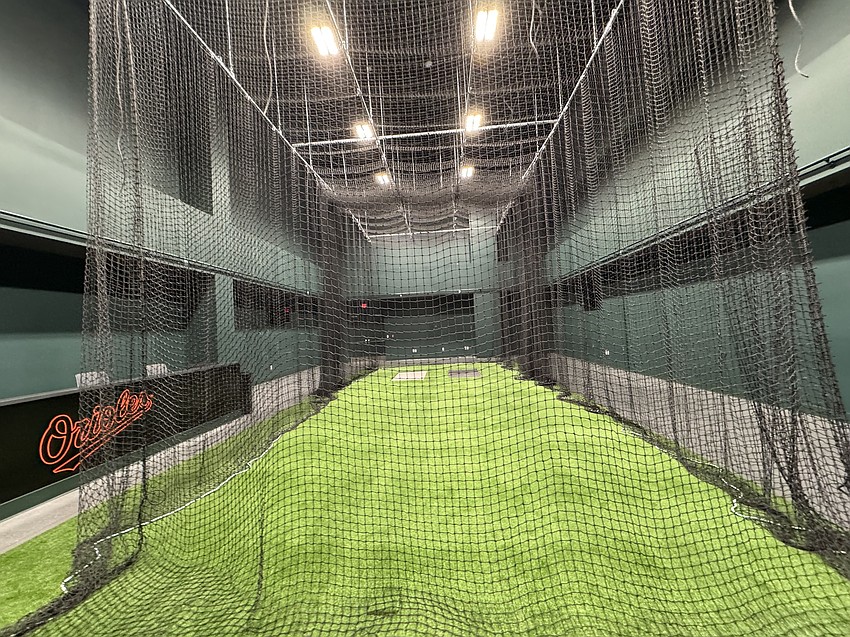 A biomechanics lab will have 37 cameras installed to capture players hitting and pitching.