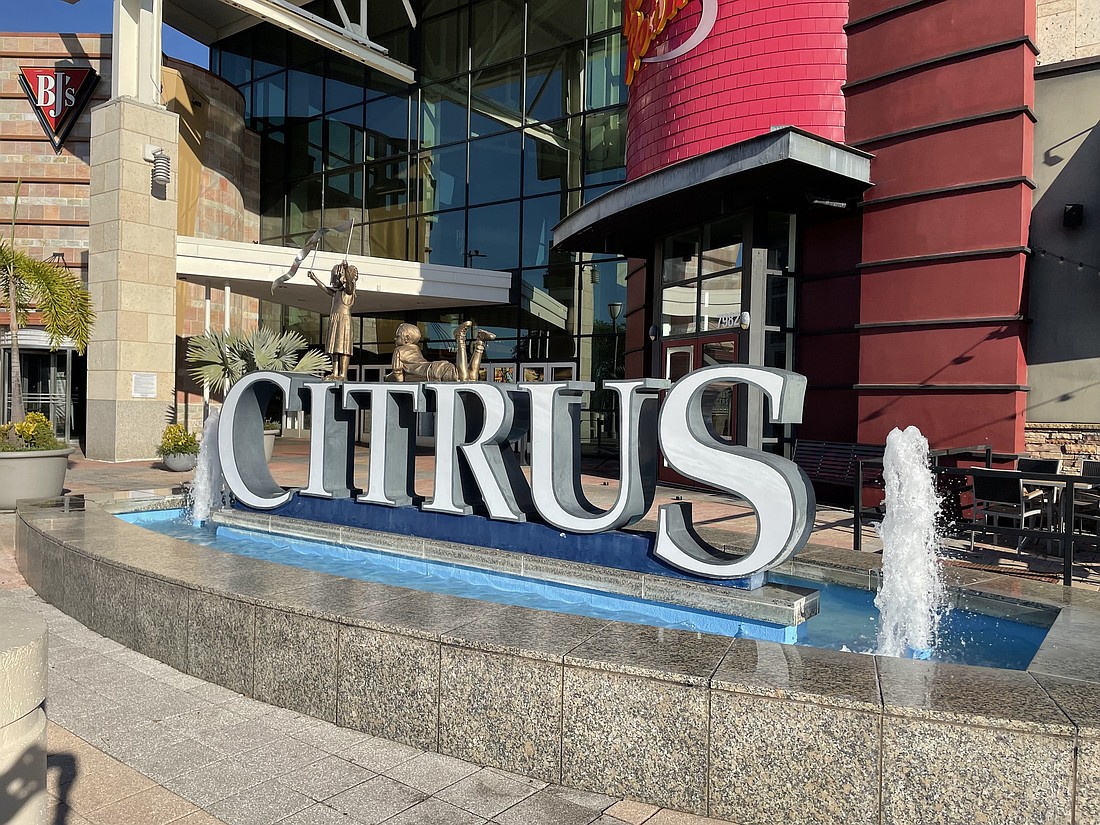 The Eddie Bauer store at Citrus Park Town Center in Tampa is closing after the chain's retail operator filed for Chapter 11 bankruptcy Feb. 9.