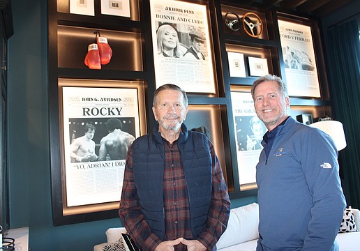 Lee Wetherington says he can visit with potential buyers and his contractors because CEO Dave Hunihan handles the heavy lifting of his business.