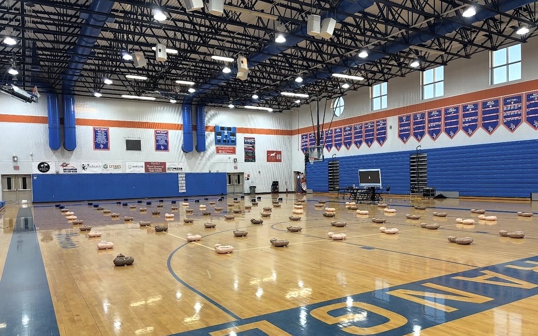 Over 1,300 West Orange students learned CPR.