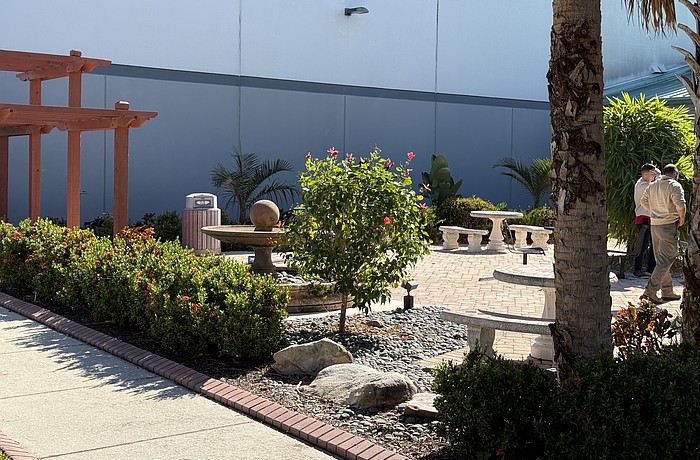 The Sarasota County Operations Center (East County) was honored with a plaque.