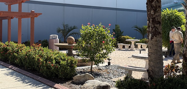 The Sarasota County Operations Center (East County) was honored with a plaque.