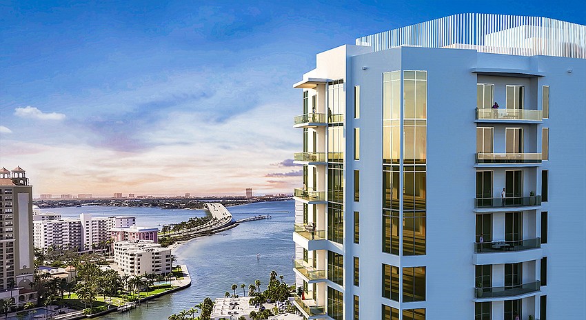 The Ritz-Carlton Residences Sarasota Bay offers floorplans from 3,500 to just under 6,000 square feet.