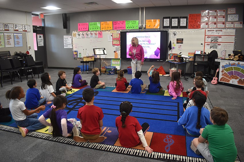 Barb Siffermann, the music teacher at Tara Elementary School, said the campus-wide renovation has provided not only a more beautiful space but also has allowed the kids to become more focused.