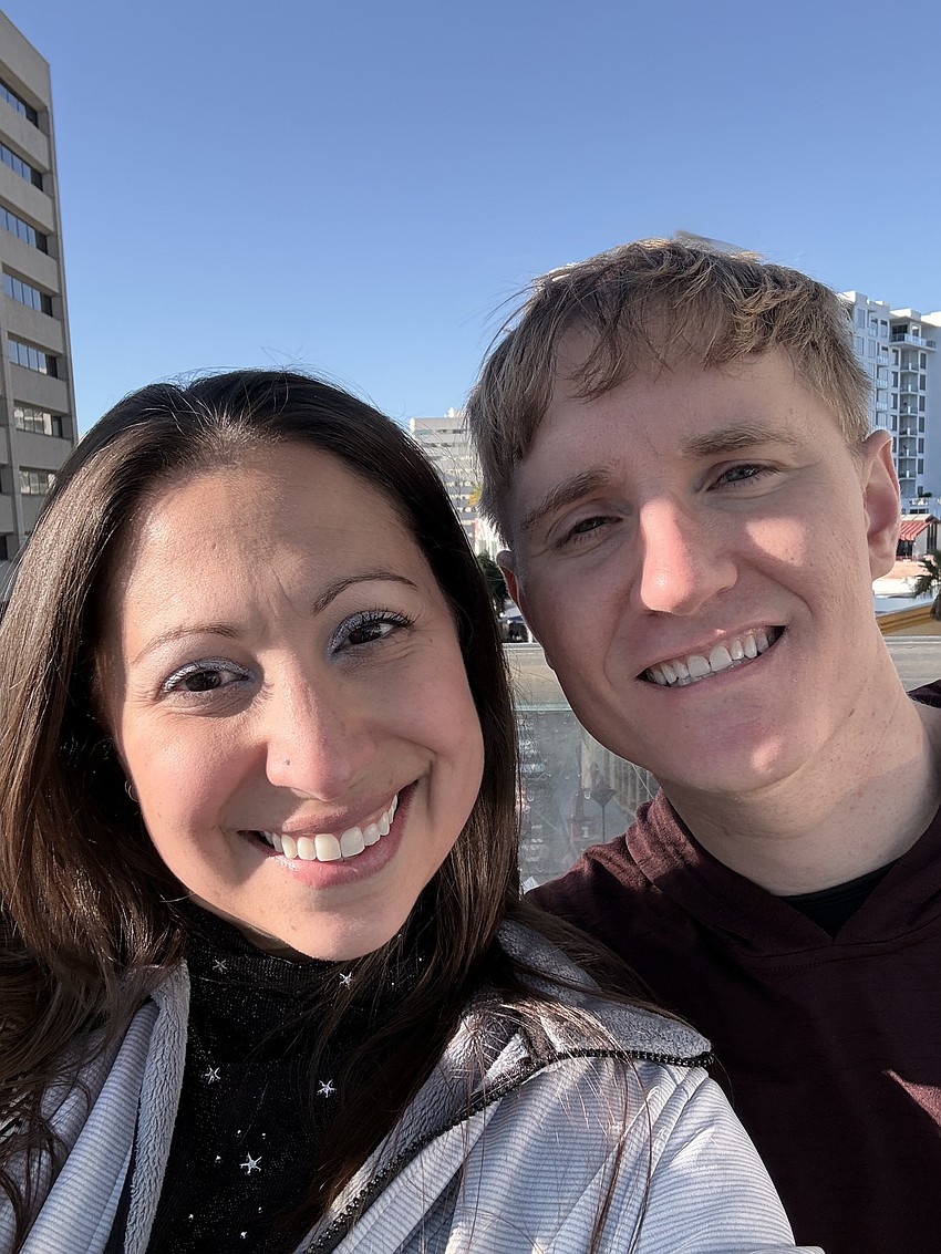 Alaina Shapiro and Len Booth