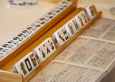 Mahjong was the contest of choice for many attendees at the Go for the Cure games day.