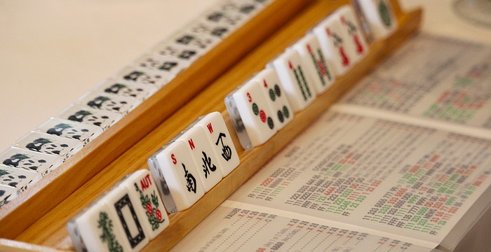 Mahjong was the contest of choice for many attendees at the Go for the Cure games day.