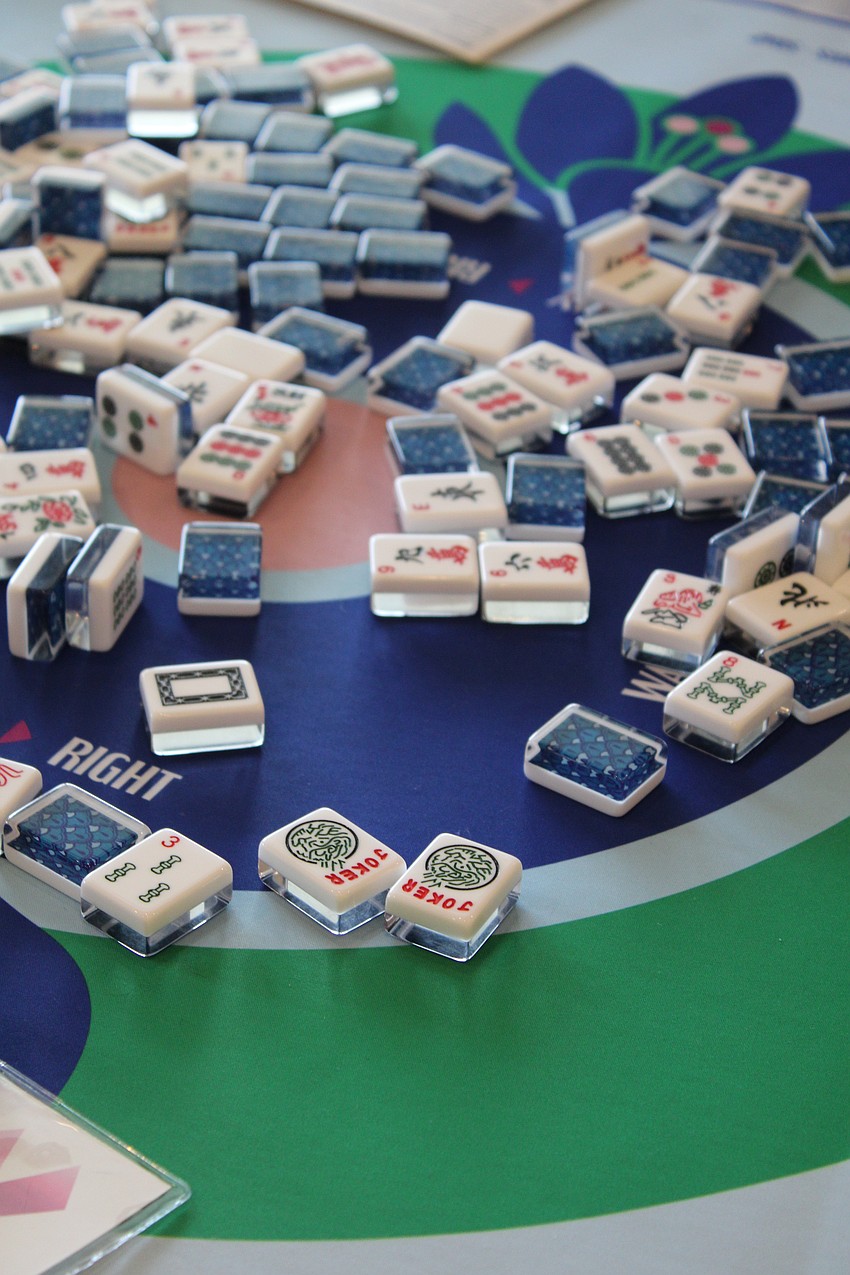 Mahjong was a popular pick for tables at the Go for the Cure games day on Feb. 11 at the Longboat Key Club Harbourside Ballroom.