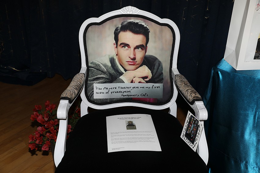 Auction items help raise funds for The Sarasota Players.