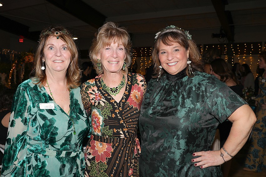 Amy Gorman, Kathy Osterberg and Laurel Corriveau