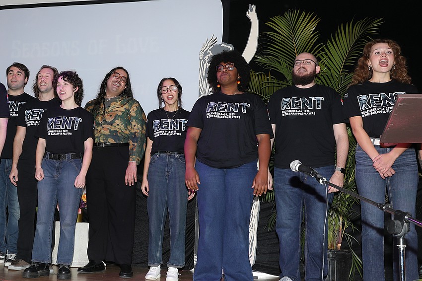 The Sarasota Players cast of 