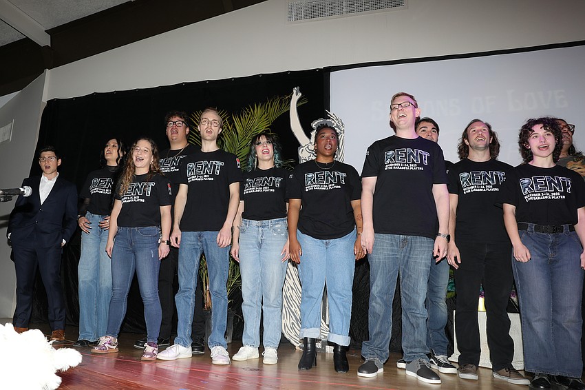 The Sarasota Players cast of 