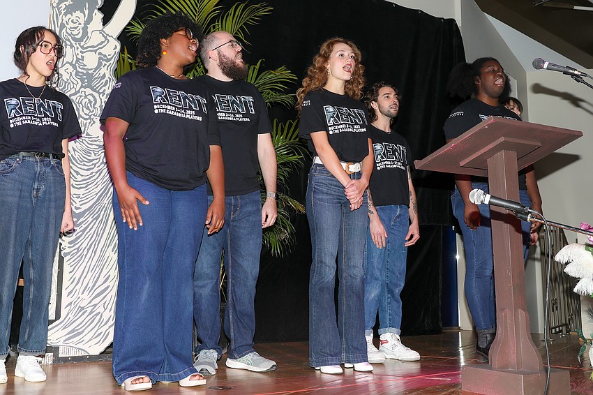 The Sarasota Players cast of 