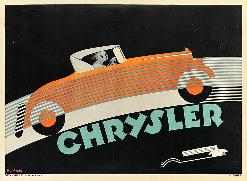 The Crouse Collection of Art Deco posters is on display at Sarasota Art Museum through March 29.