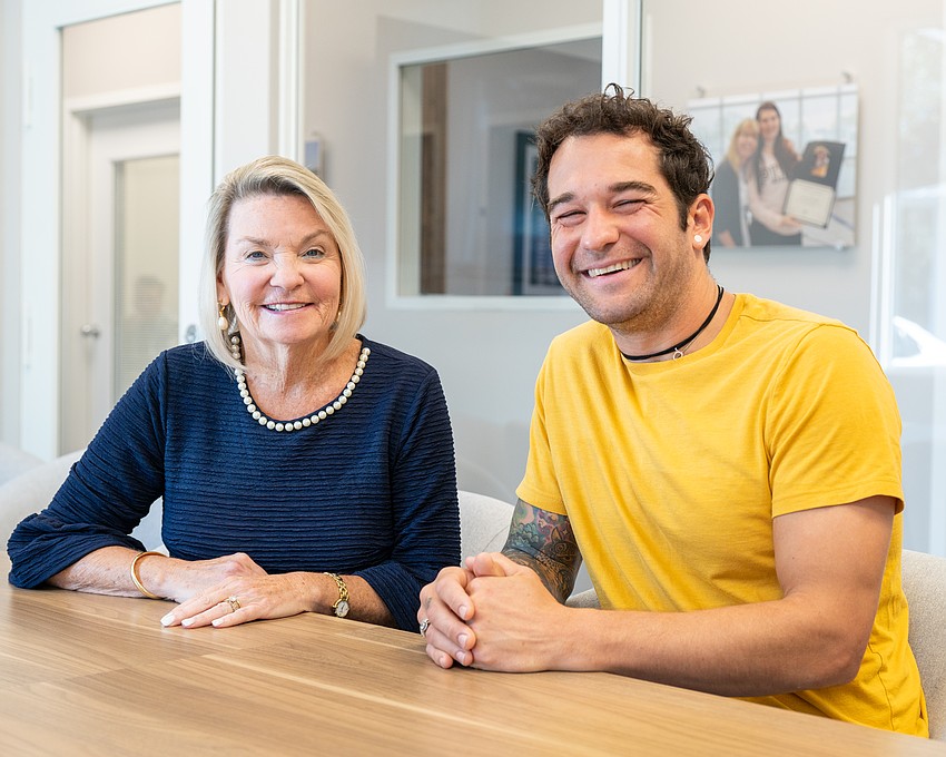 Kamala Martinez meets with prospective Big Brother Michael Ortiz during his volunteer interview. Kamala Martinez meets with prospective Big Brother Michael Ortiz during his volunteer interview.