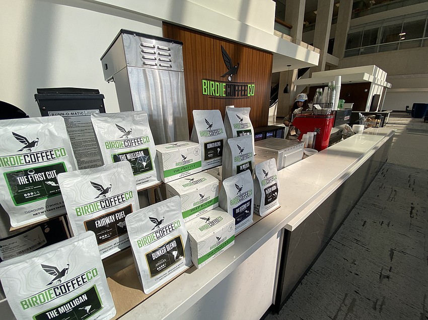 The Birdie Coffee Co. was co-founded by Daniel Hanania, a former collegiate golfer, and Christie Blackburn, who operated the Ground Level Coffee in the Bank of America Tower. Her father-in-law is former PGA Tour professional Woody Blackburn.