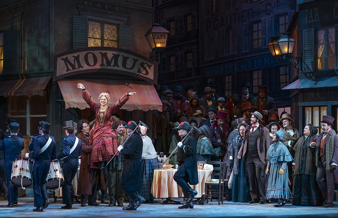 "La bohème," which runs through March 28 at Sarasota Opera House, is the first of four productions in the Sarasota Opera's 2026 Winter Festival.