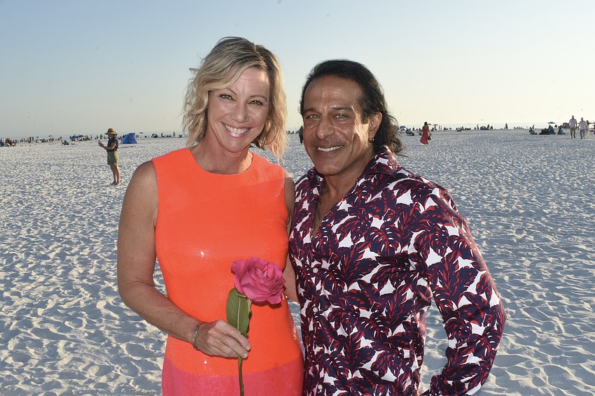 Tracy and Pavan Mediratta prepare to renew their vows.