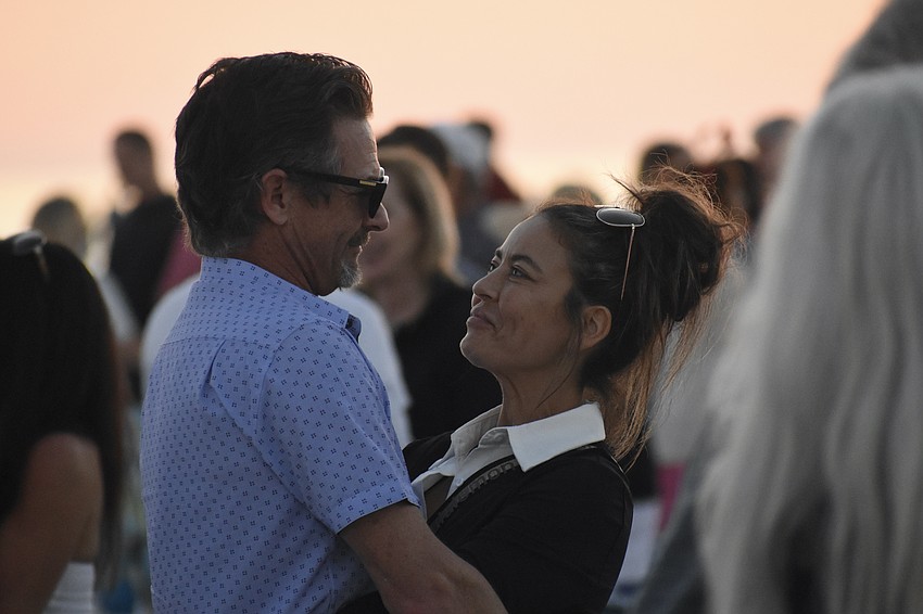 Natalie and Troy Duquette renew their vows.