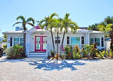 The home at 144 Harrison Drive sold for $2.15 million. Built in 1933, it has four bedrooms, three-and-a-half baths, a pool and 2,743 square feet of living area.