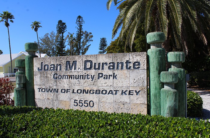 Longboat Key Garden Club members considered what improvements they may be able to help further at the island's parks, including Joan Durante Park, during a recent meeting with Sarasota Bay Estuary Program's Ryan Gandy.