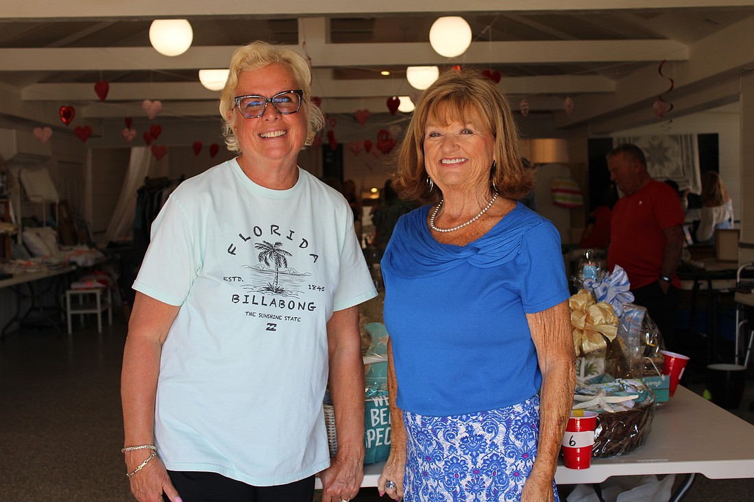 Kim Fenwick and Susie Hettmansperger have co-chaired the Trash to Treasure rummage sale since 2020, and this year's sale on Valentine's Day weekend saw a tremendous turnout, they said.
