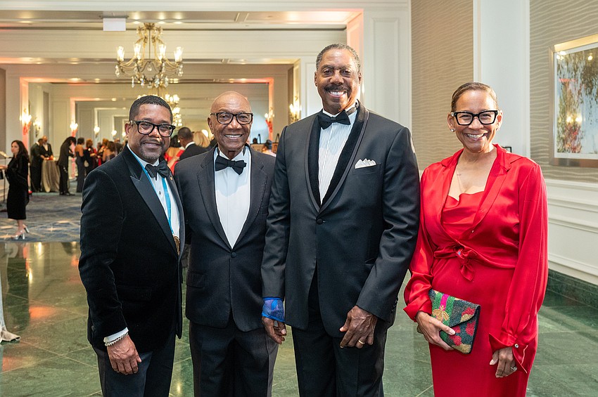 Ray Wynn, Willie Clemons, Walt Pearson and Allyson Wynn