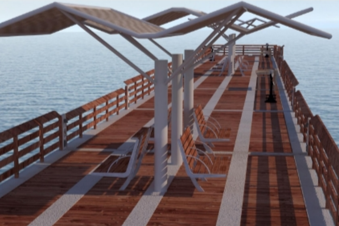 Flagler Beach Commission Reviews Pier Amenities as Construction Stays on Track