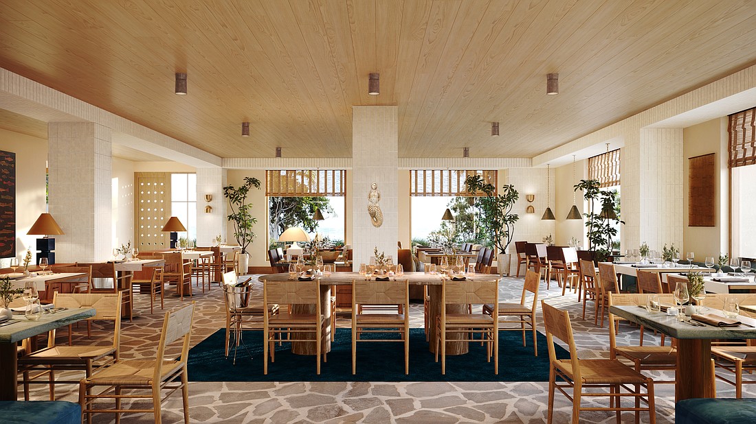 Coastal Farmer restaurant is planned as the signature dining destination at the Dune House Hotel & Spa in Atlantic Beach.