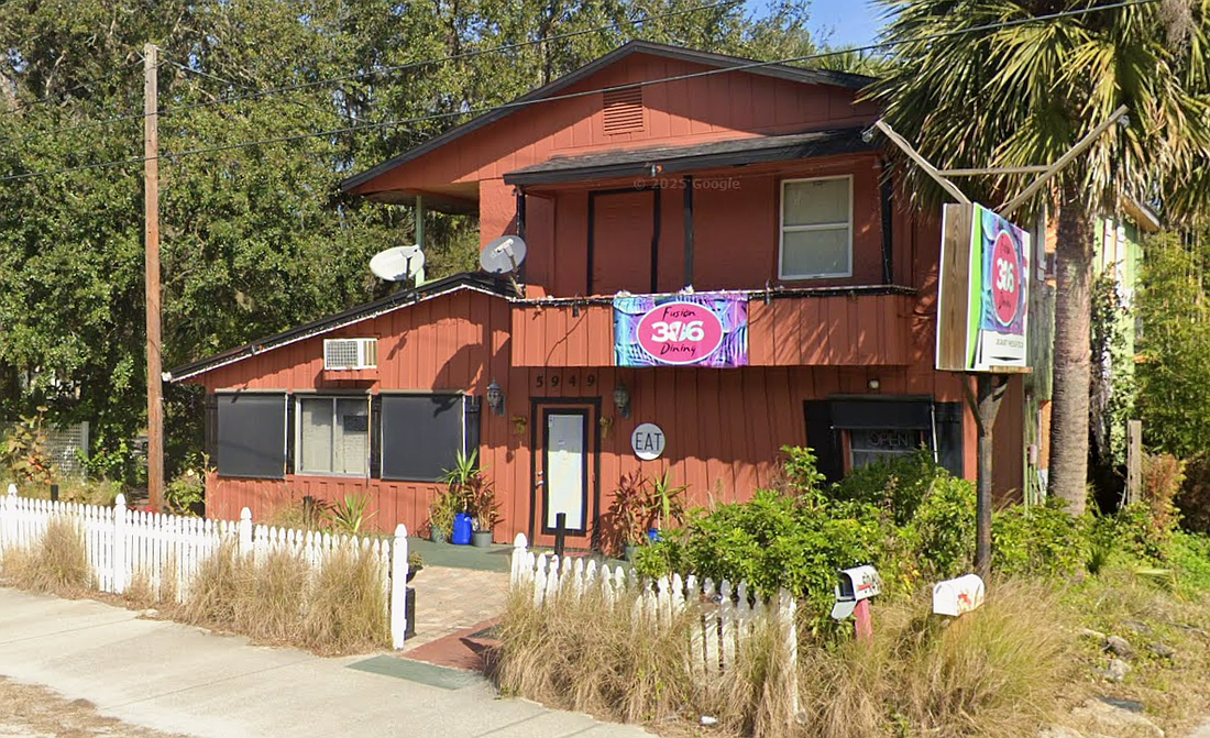 The Fusion 386 restaurant at 5949 N. Ocean Shore Blvd. will become Modern Mexx. Image screenshot from Google Maps