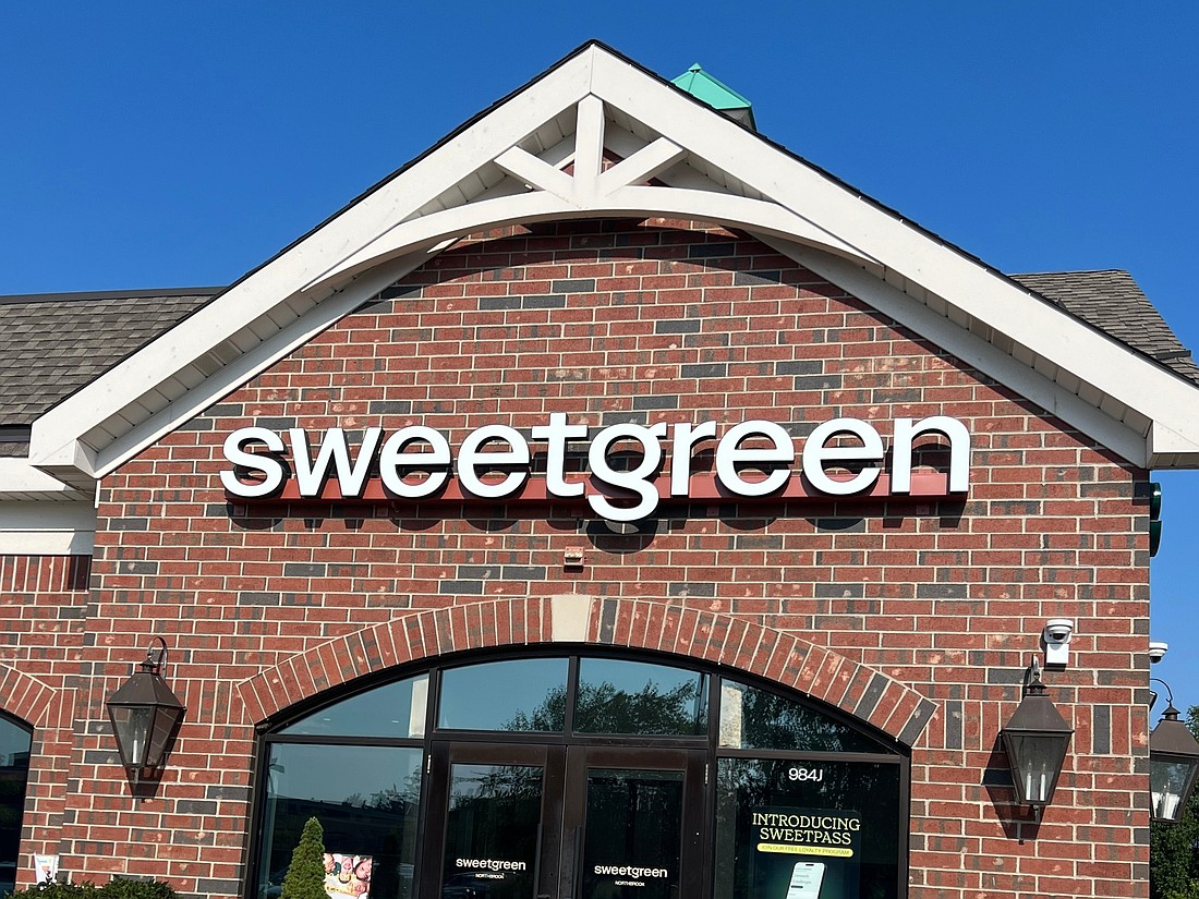 Sweetgreen is planned in St. Johns Town Center at 4624 Town Crossing Drive. It is the Noodles and Co. space. Sweetgreen is a fast-casual salad restaurant.