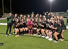 Lakewood Ranch girls soccer defeated East Lake in sudden-death penalty kicks Feb. 17 to win the FHSAA Class 6A-Region 3 title.
