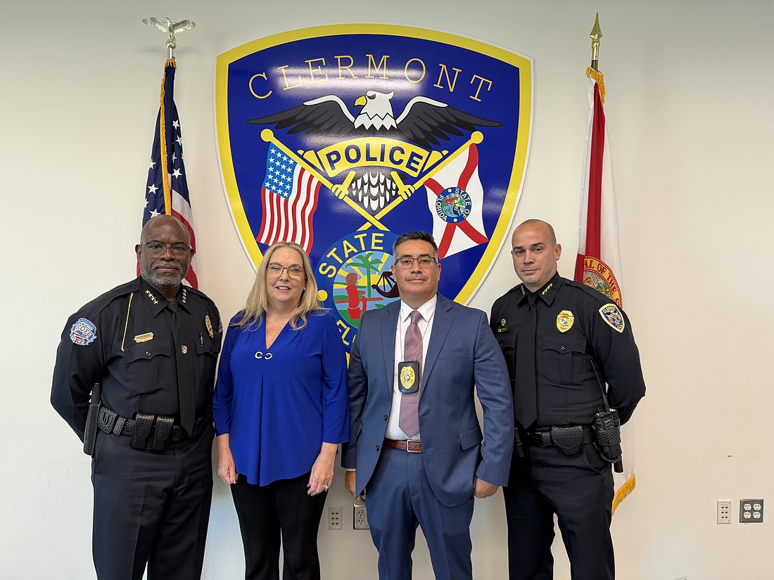 Ocoee Police Chief Vince Ogburn, retired Ocoee detective Michelle Grogan, Clermont police Capt. Malcolm Draper and Clermont Police Chief John Graczyk attribute the closure of Ernest Manzanares’ missing persons case to the collaboration of various agencies and dogged police work.