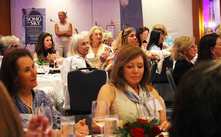 The approximately 100 women attending the first Longboat Key 100 fundraiser on Feb. 15 at The Resort at Longboat Key Club voted for Feeding Empty Little Tummies as the recipient of their $100,000 donation.