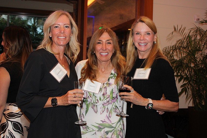 Heather Burgett, Maria Scott and Susan Helfrick