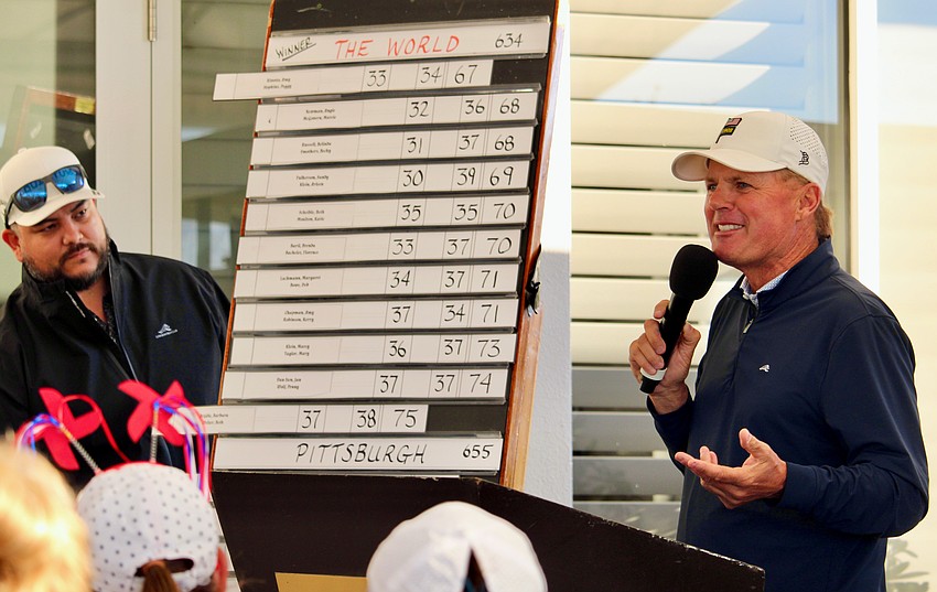 Terry O'Hare, director of golf, announces 