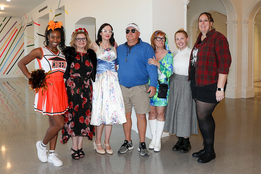 Faith Adesanya, Tricia Mire, Laura Stuart Wood, Dave Gaul, Bonnie McCormick, Ella McIver and Anna Seguin