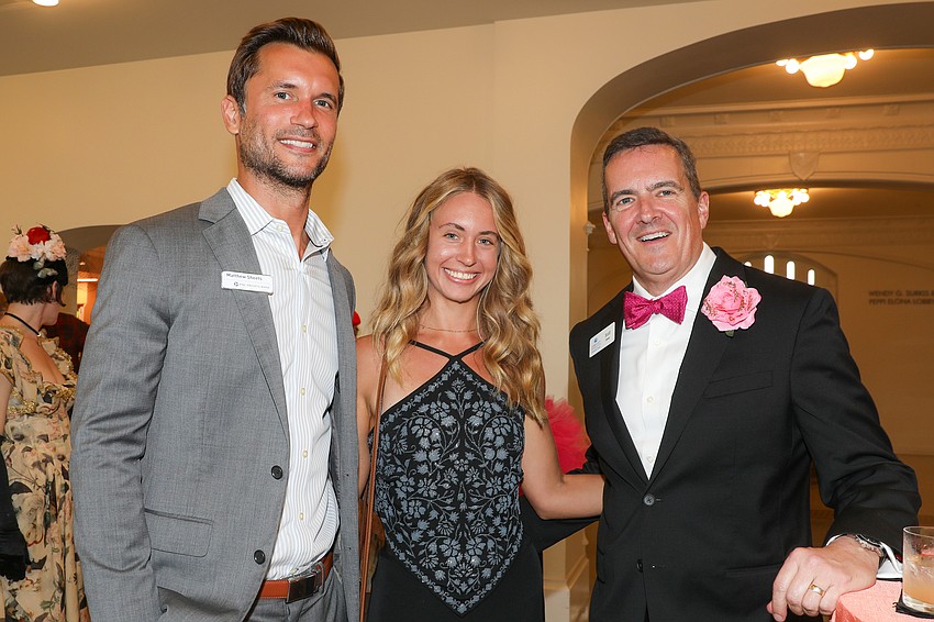 Matthew Sheets and Jordyn Irelan are ready to prom with Scott Swan.