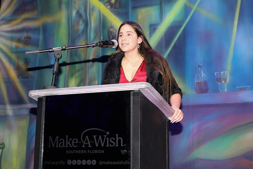 Last year's Make-A-Wish recipient Daliany Leon, 16, speaks about her wish for a trip to Paris coming true and thanks everyone for their support.