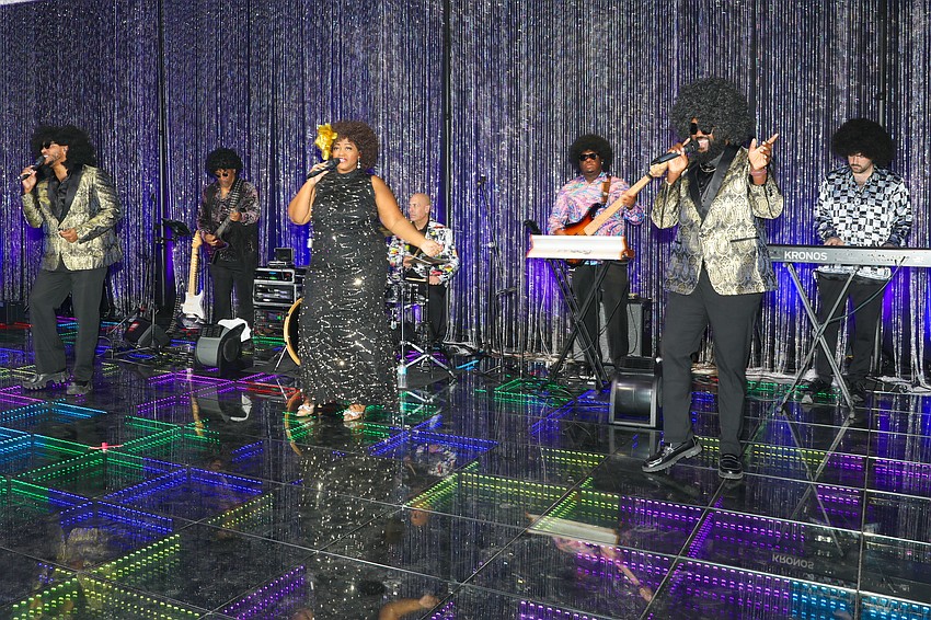 The Disco 54 Band did not disappoint, with finger-snapping and clapping.