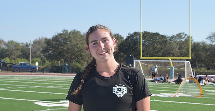 After allowing four goals in regulation, Avary Shirley held her own in penalty kicks, helping the Mustangs become back-to-back regional champions.
