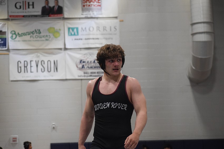 Coach Cezar Sharbono believed Logan Pike would move to the heavyweight class when his weight ballooned to 238 after his second ACL surgery. Pike cut down over 40 pounds, though, to compete at 190 this season.