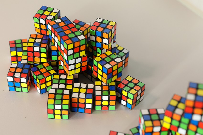 Fun fact: Rubik's Cube was invented in 1974 in Budapest by a Hungarian professor named Erno Rubik. More than 500 million official pieces have been sold since the international launch in 1980.