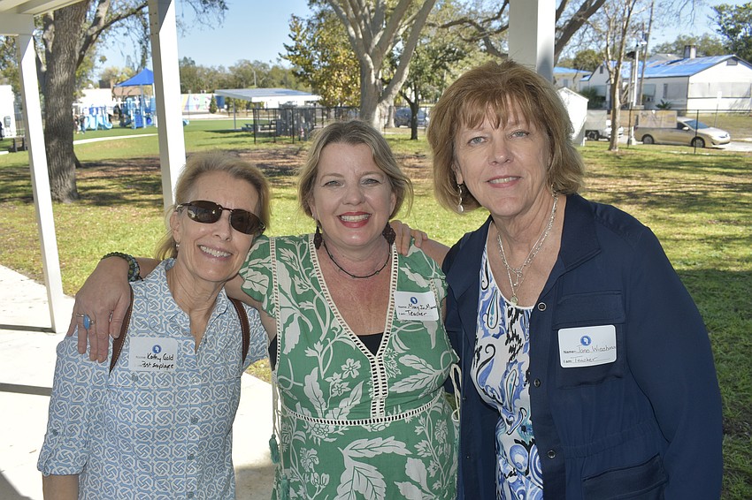 In attendance were former teachers Kathy Gold, Mary Jo Mundy, and Jane Wiechman.
