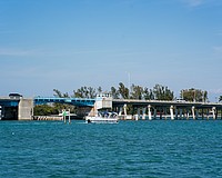 The Cortez Bridge is a drawbridge connecting Cortez to Bradenton Beach and the barrier islands. In its 70th year of service, a replacement bridge will be constructed starting later this year, and is expected to take more than three years to complete.