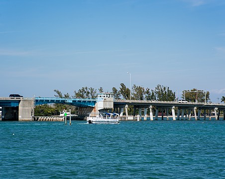 The Cortez Bridge is a drawbridge connecting Cortez to Bradenton Beach and the barrier islands. In its 70th year of service, a replacement bridge will be constructed starting later this year, and is expected to take more than three years to complete.