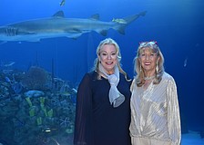 University Park Women’s Club members Kristy Schubert and Fifi Queen co-chaired the “An Evening at SEA” fundraiser that raised $22,300. The funds will benefit two nonprofits — Women's Resource Center and Feeding Empty Little Tummies.